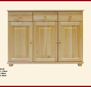 Komoda drewniana KN 39